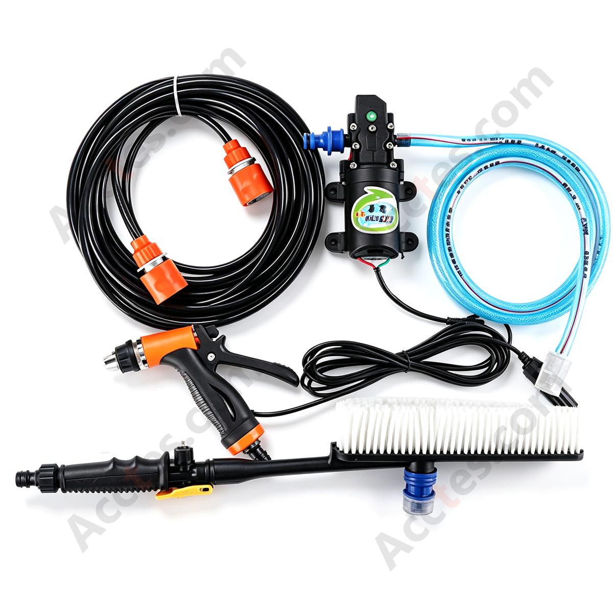 Household Car‑Mounted Self‑Priming Electric Car Washer Multi‑Function Nano Spray Gun Kit 2 Vehicle Cleaning Equipment