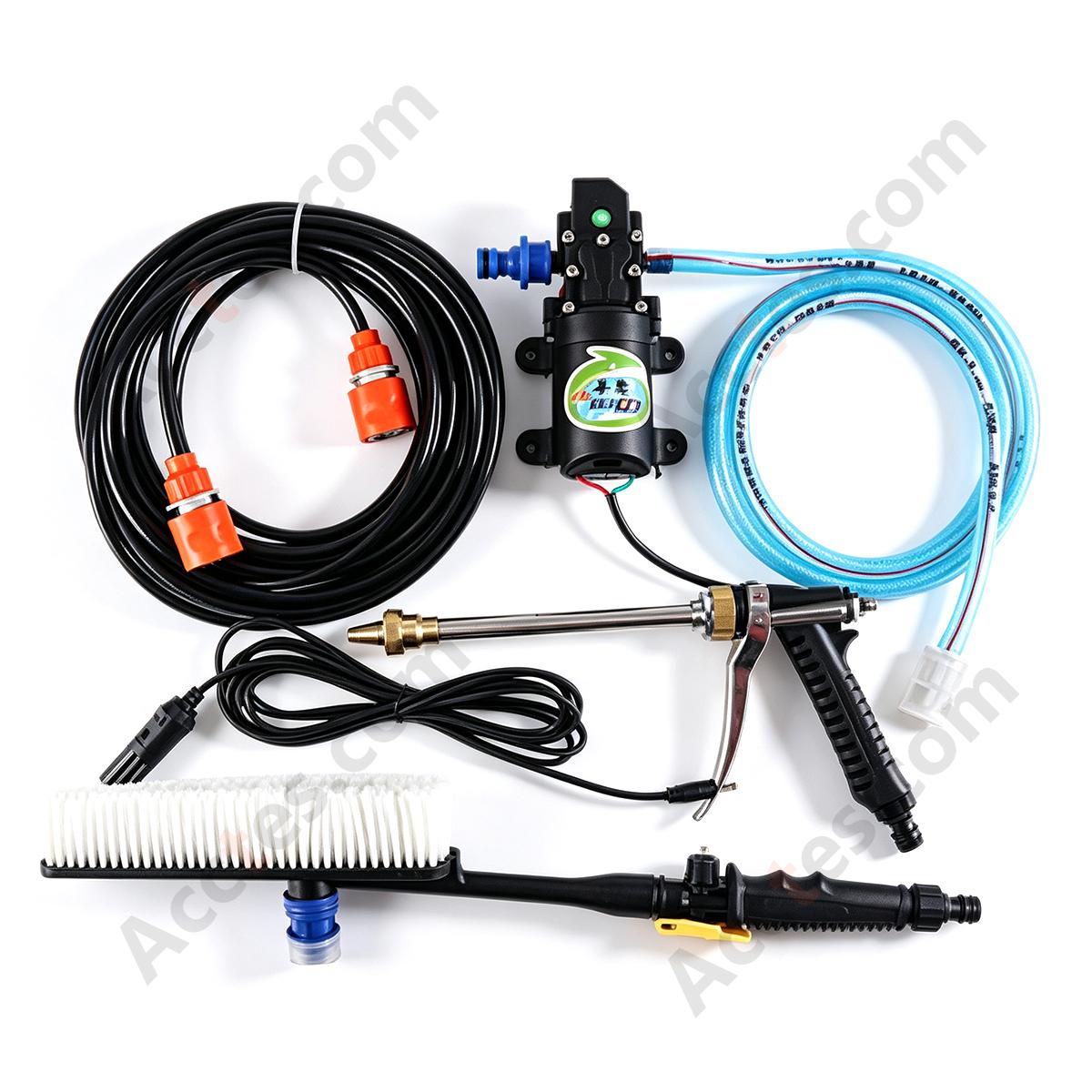 Household Car‑Mounted Self‑Priming Electric Car Washer Multi‑Function Long Spray Gun Kit 2 Car Washing Machine