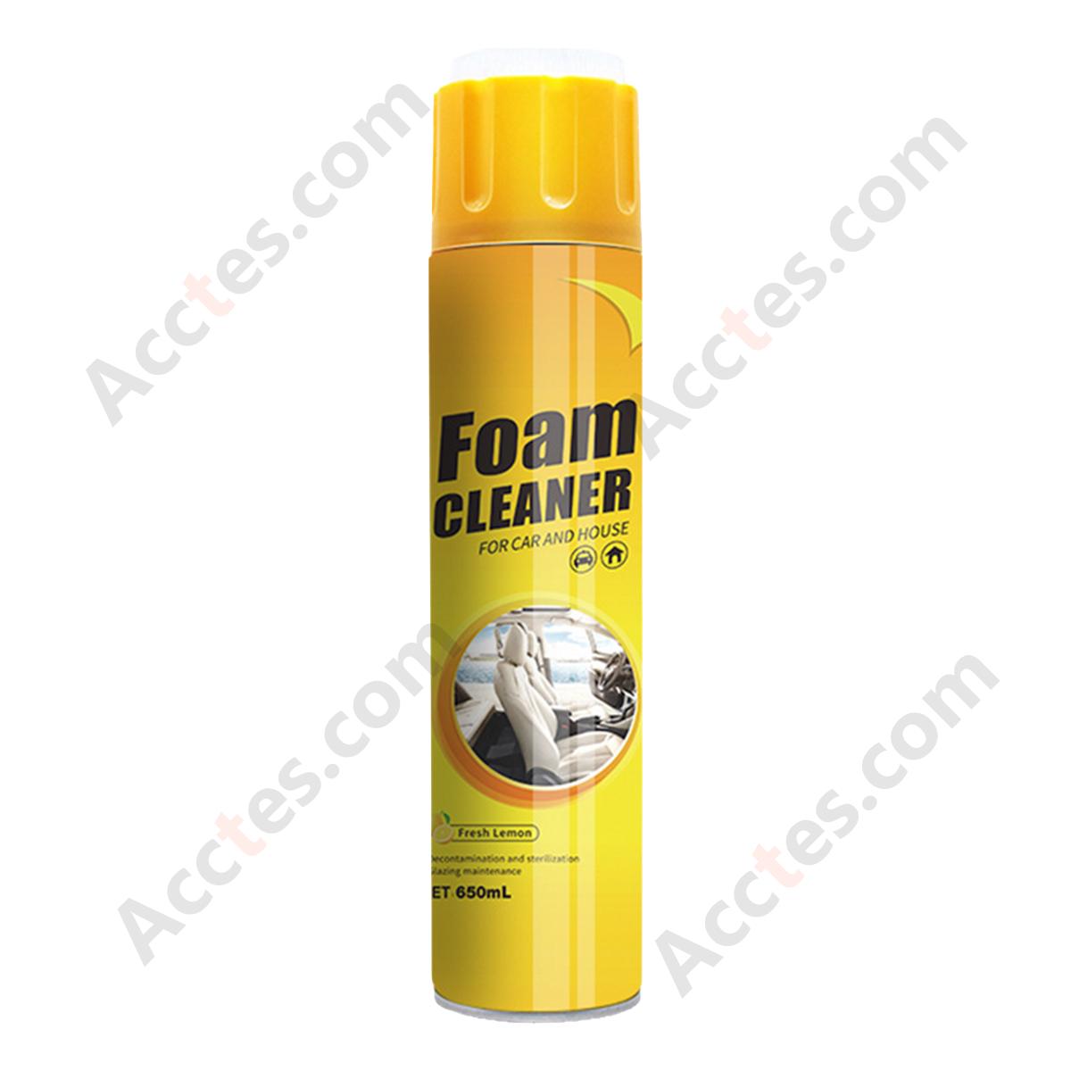 Multifunctional Foam Cleaner 650ML No‑Rinse Car Home Use Leather Seat Interior
