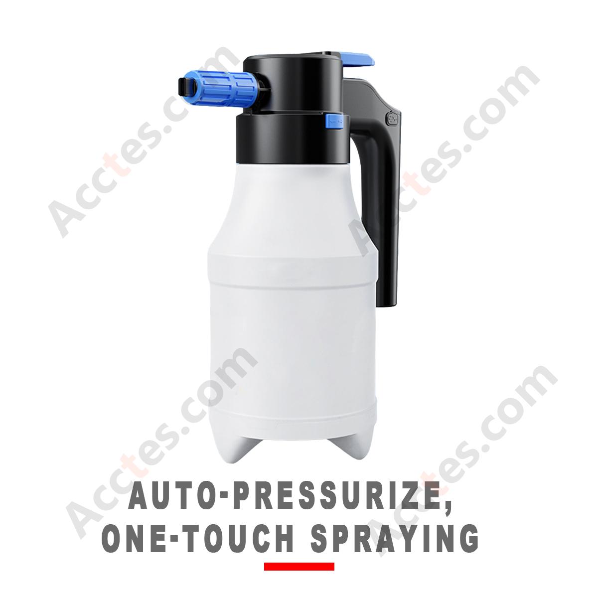 1.5L Electric Pressure Car Wash Foam Sprayer Portable Foam Gun for Vehicle Car Washing
