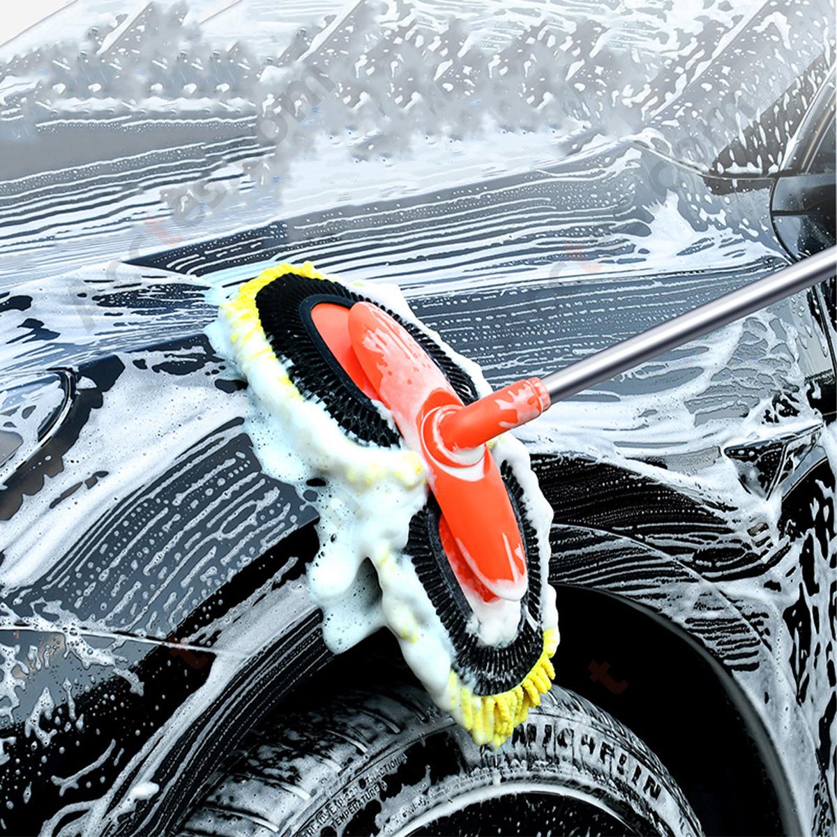 Spare Triangular Double‑Head Replacement Mop Head for Car Washing, Handle Not Included