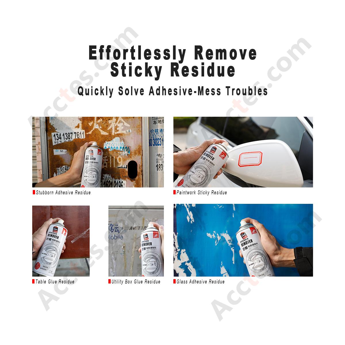Household Heavy‑Duty Residue Cleaner Multi‑Purpose Glue Sticker Tape Mark Remover for Car & Home