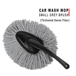 Dense Fiber Small Grey Car Wash Mop Brush Thick Microfiber No‑scratch Vehicle Washing Tool