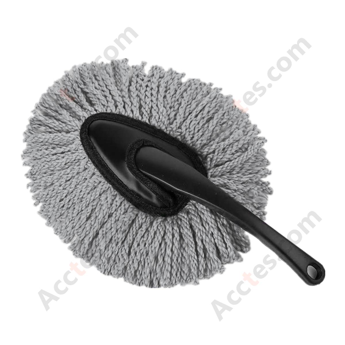 Dense Fiber Small Grey Car Wash Mop Brush Thick Microfiber No‑scratch Vehicle Washing Tool