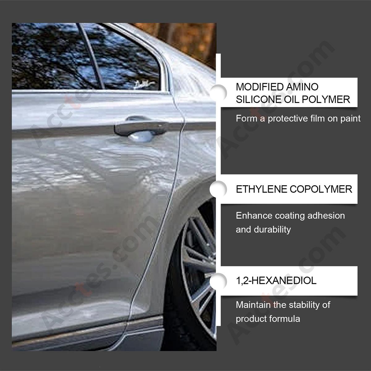 Car Ceramic Coating Kit 100ml Paint Sealant Agent with Towel Sponge Vehicle Paint Care Protection Set