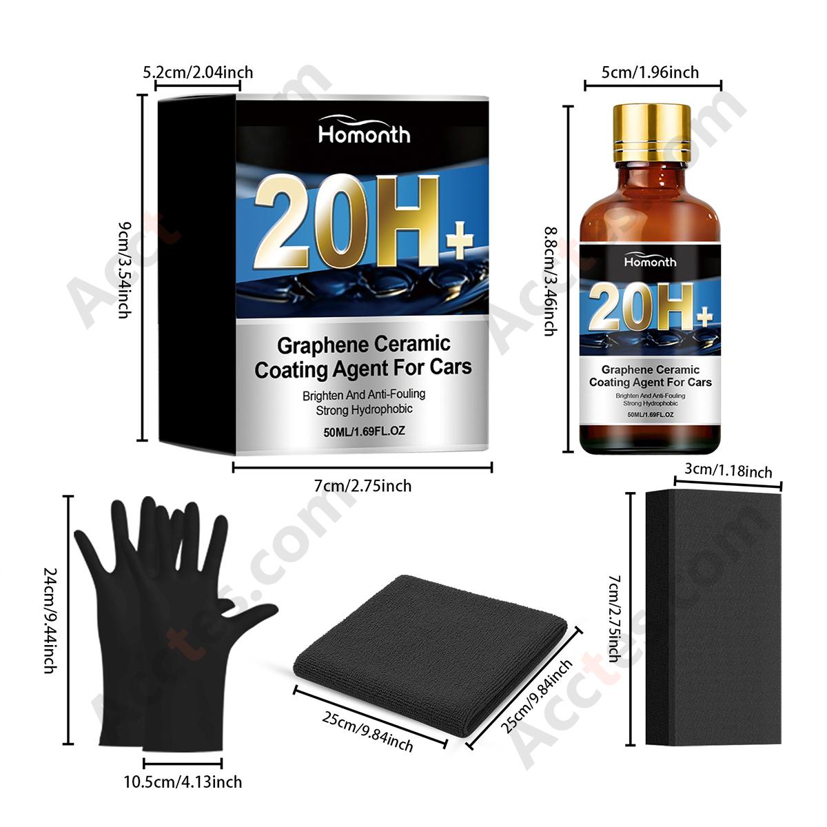Car Paint Scratch Removal Repair Coating Kit Restore Gloss for Vehicle Surface Paint Care