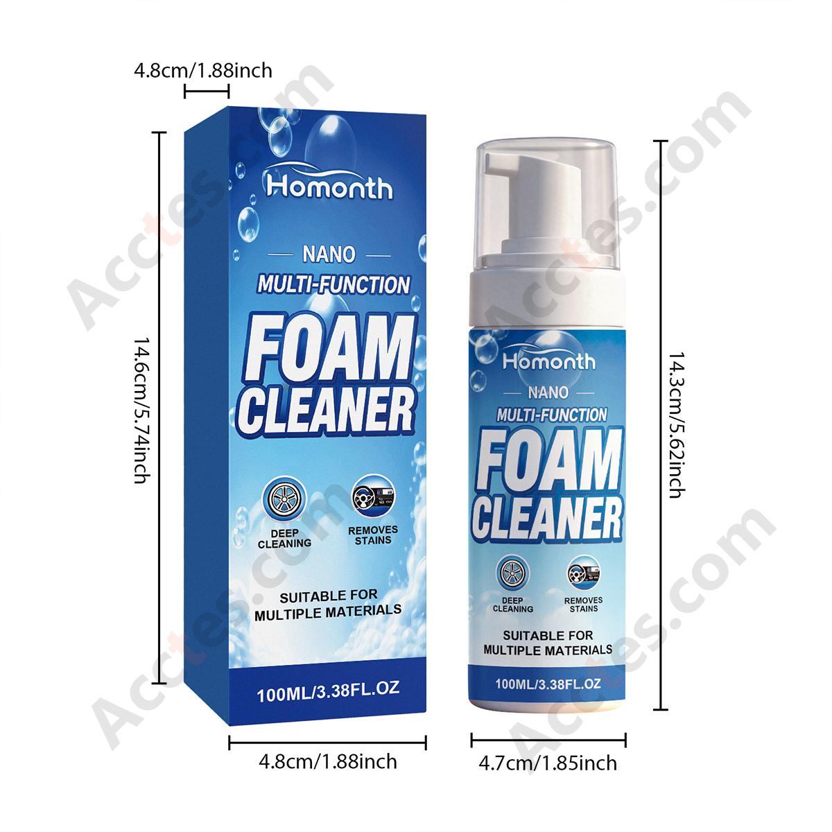 Multi‑Purpose Foam Cleaner for Car Interior Exterior Stain Dirt Removal Cleaning Spray