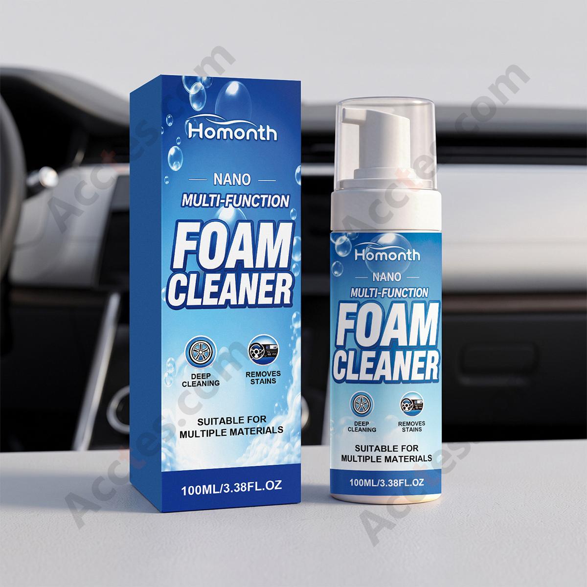 Multi‑Purpose Foam Cleaner for Car Interior Exterior Stain Dirt Removal Cleaning Spray
