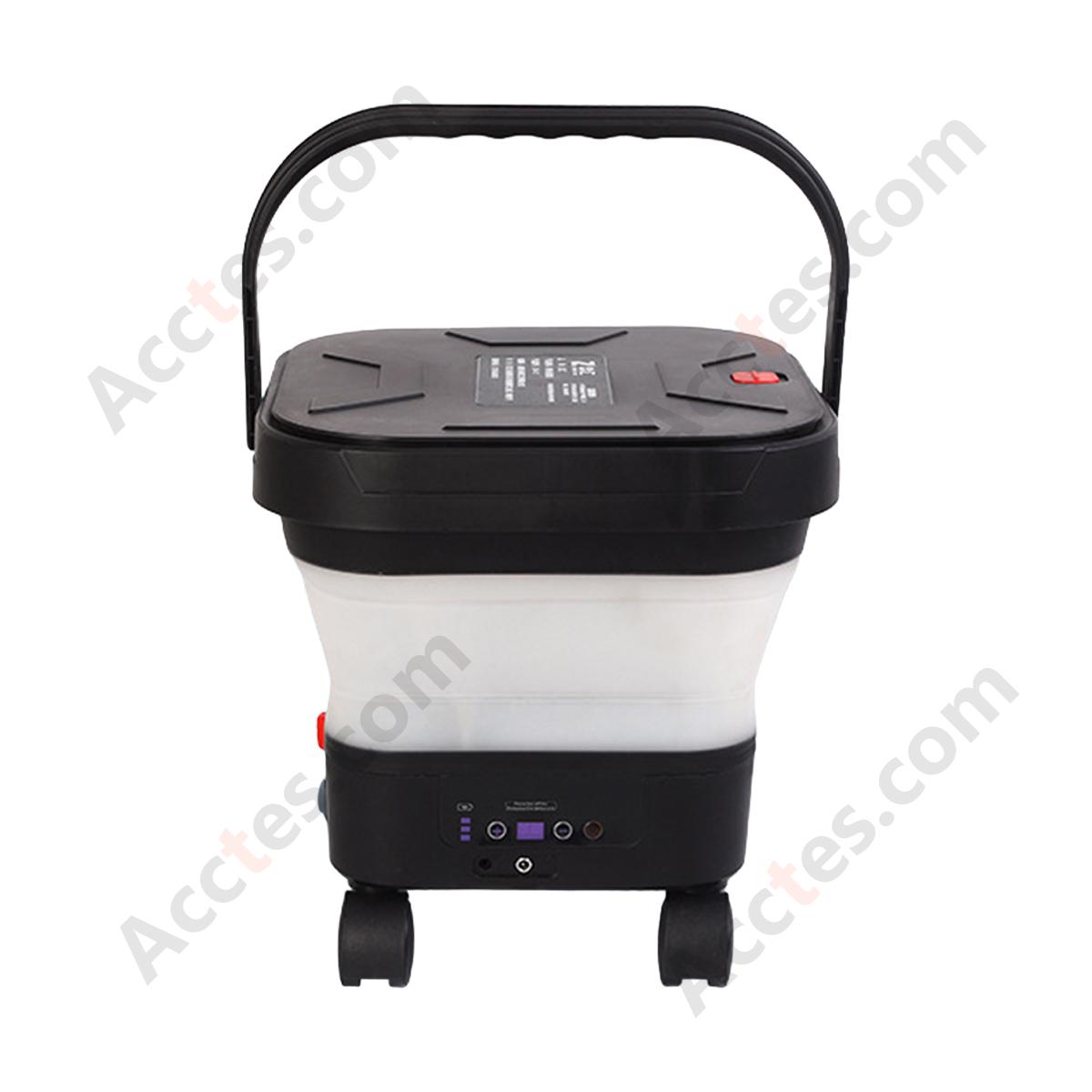 Foldable High Power Car Washer 6‑in‑1 Spray Nozzle Standard 7Pcs Kit Portable Vehicle Washing Machine