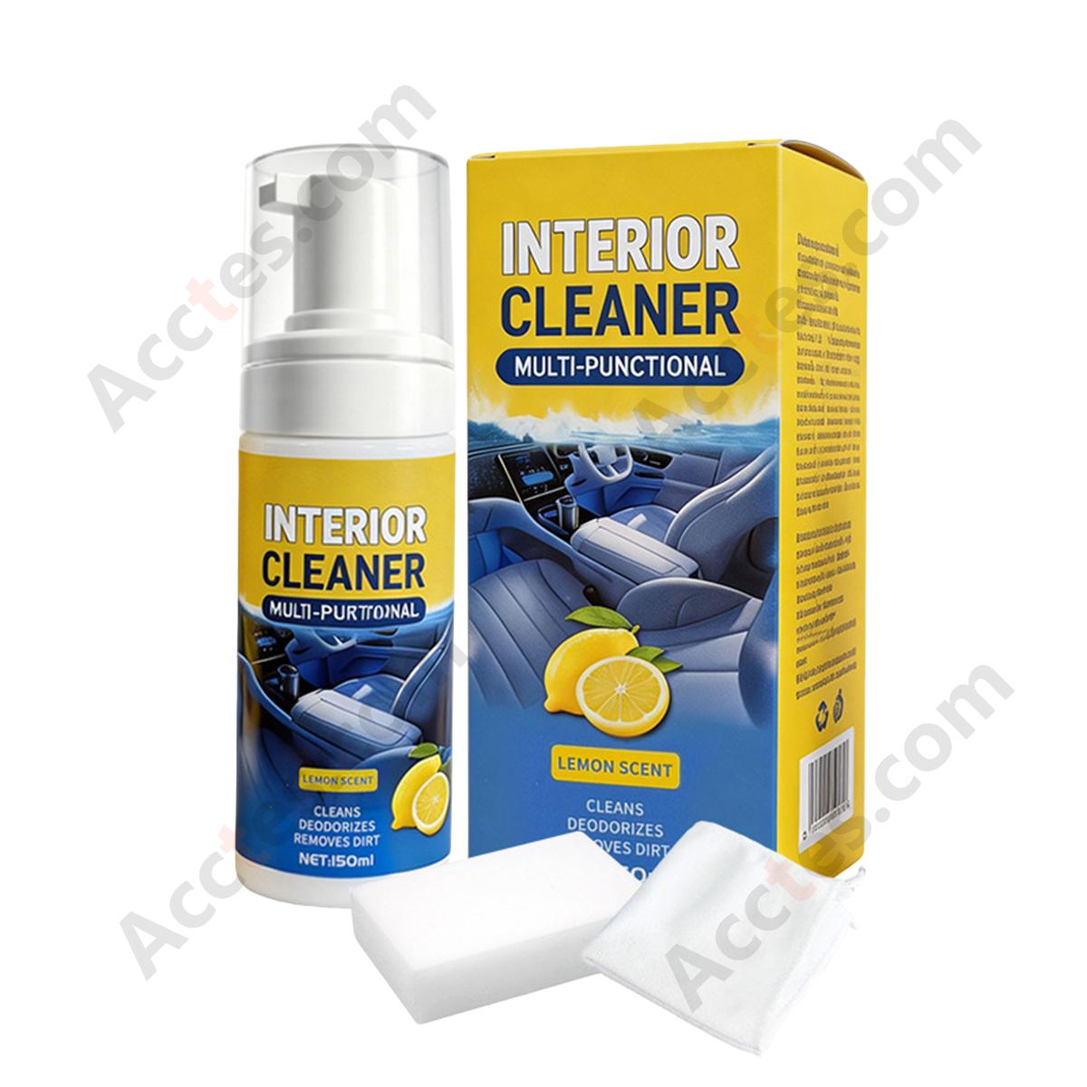 Car Interior Leather Seat Cleaner Foam Stain Dirt Remover for Auto Leather Seats Care