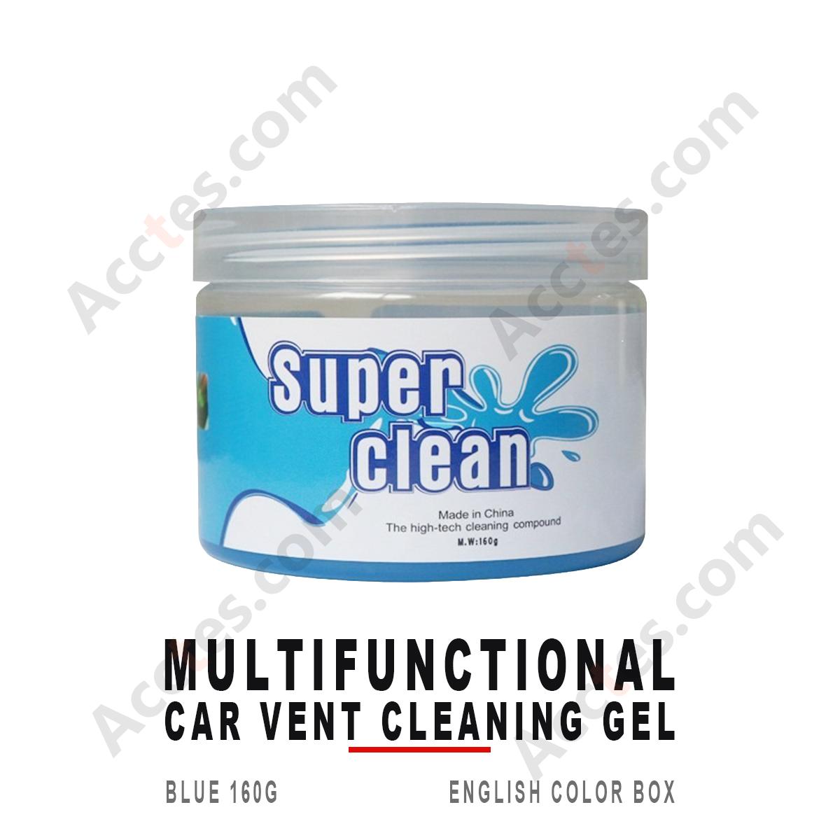 160g Car Vent Cleaning Gel English Retail Box Multi‑Purpose Gap Dust Cleaner for Car Interior Keyboard