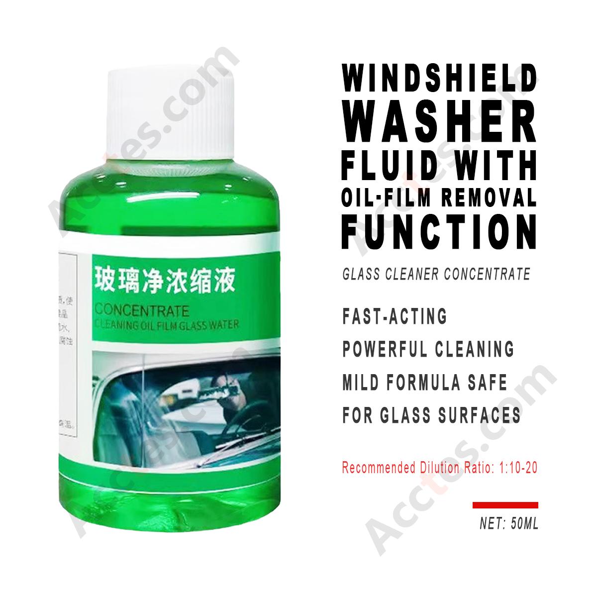 Car Windshield Washer Fluid Oil Film Remover Windshield Glass Cleaning Liquid for Vehicle