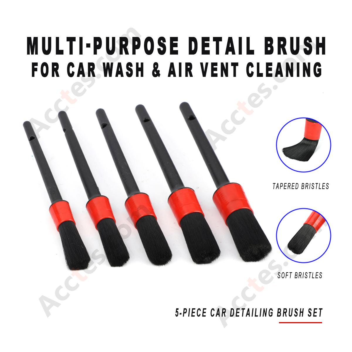 Car Detail Cleaning Brush Multi‑Purpose for Air Vent Gap Interior Dashboard Washing Tool
