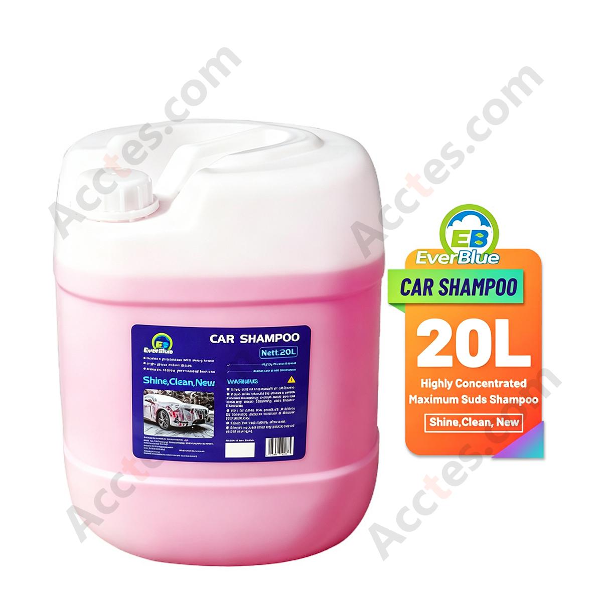 Pink Car Wash Wax Shampoo Dirt Removal Foaming Car Cleaning Liquid for Vehicle Beauty Care