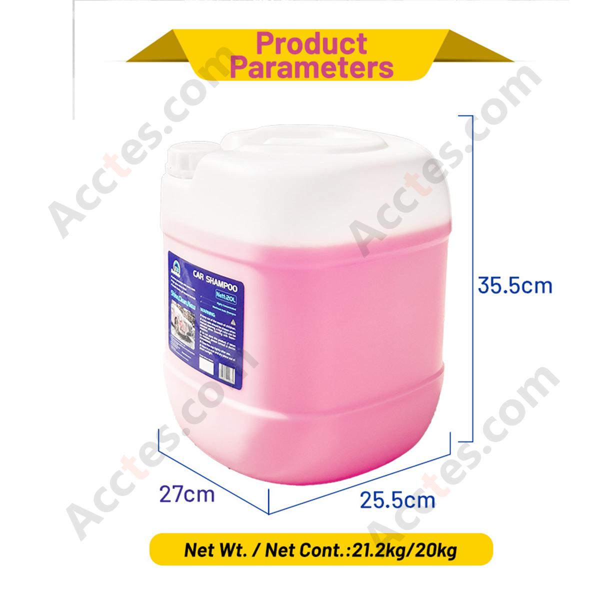 Pink Car Wash Wax Shampoo Dirt Removal Foaming Car Cleaning Liquid for Vehicle Beauty Care