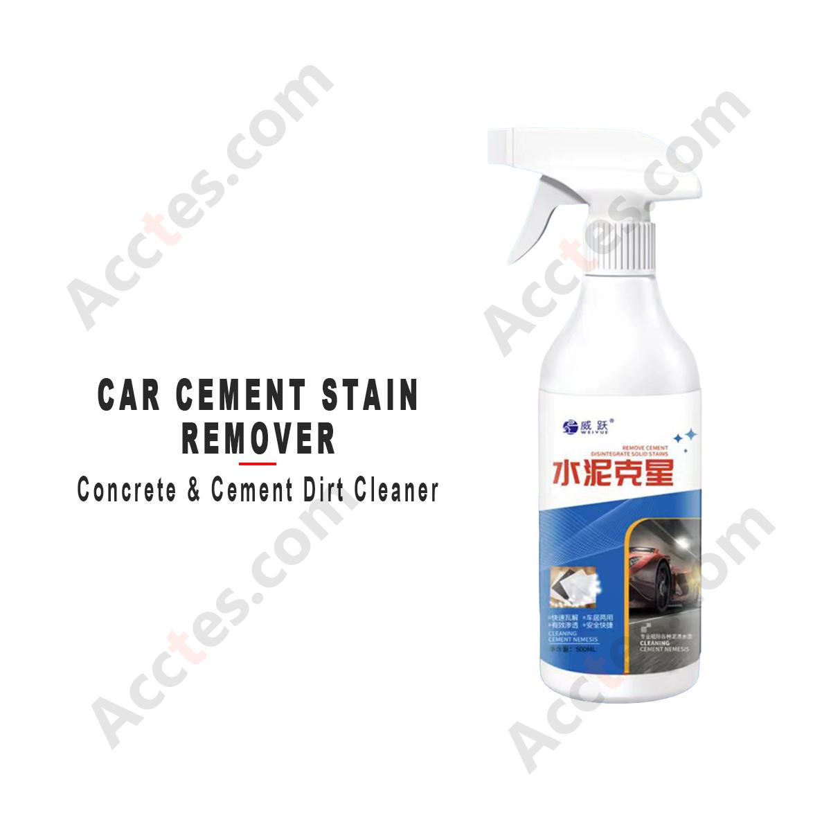 Car Cement Stain Remover Concrete Dirt Cleaner For Auto Paint Surface Cleaning