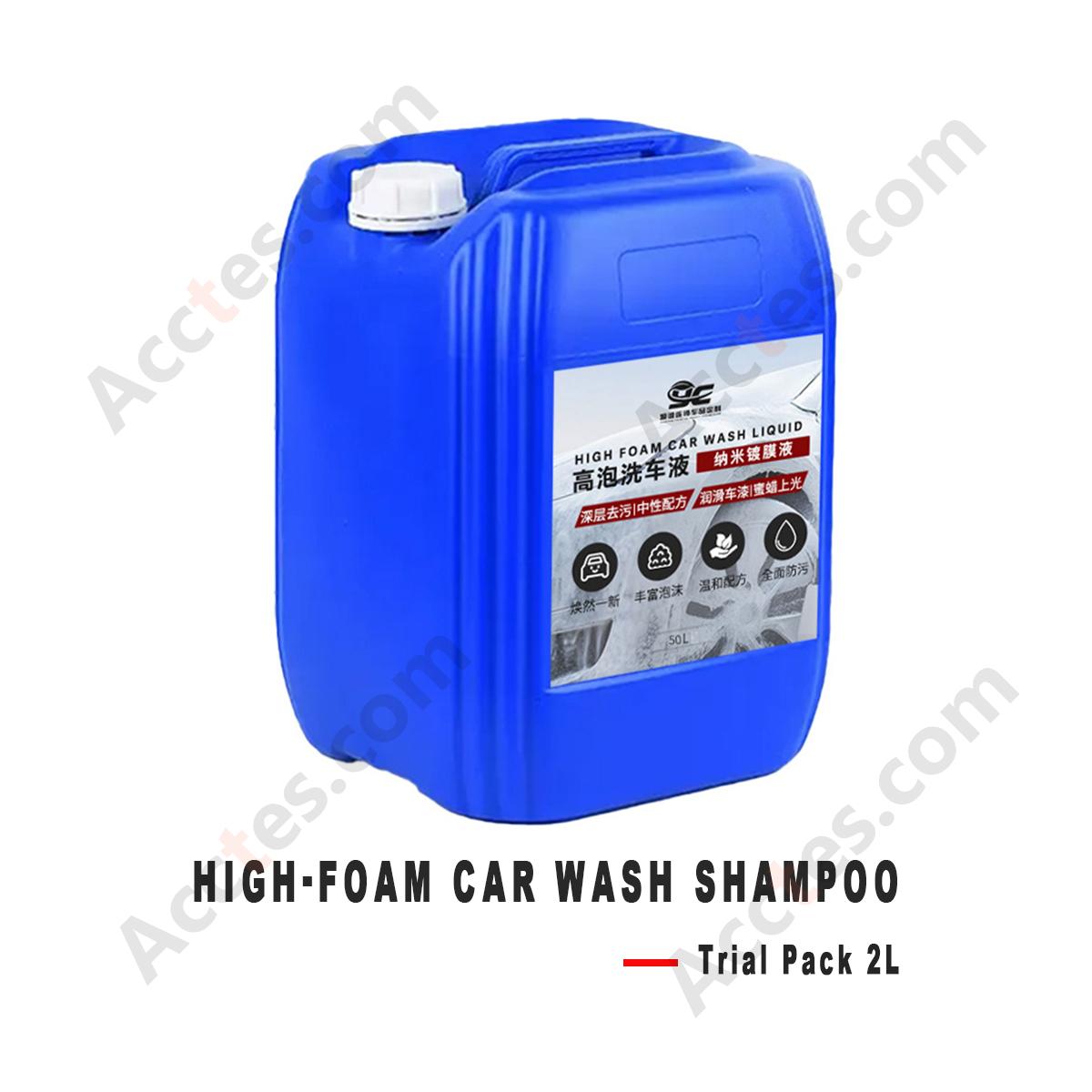 2L Trial Pack High Foam Car Wash Shampoo Auto Cleaning Detergent