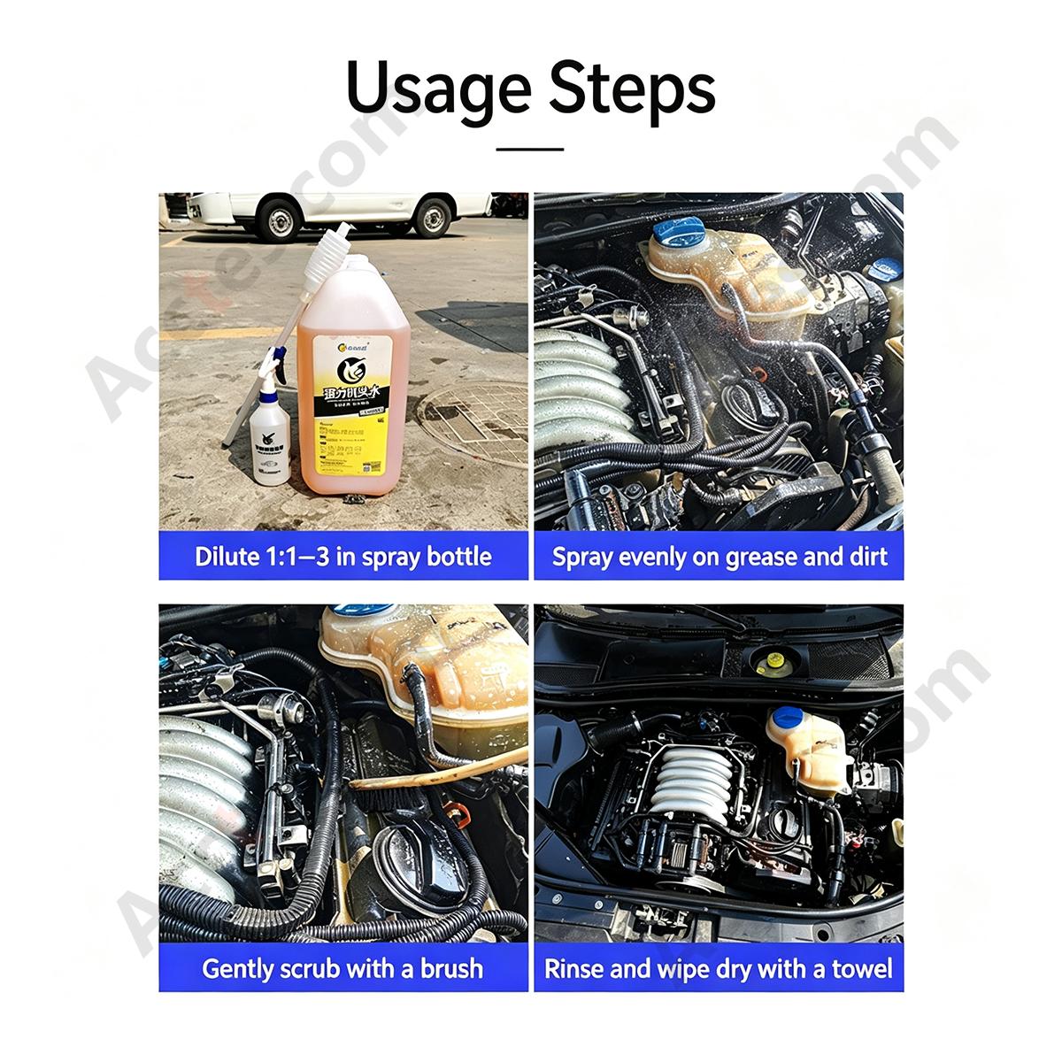18L Bulk Car Engine Bay Degreaser Heavy Grease Oil Remover For Workshop