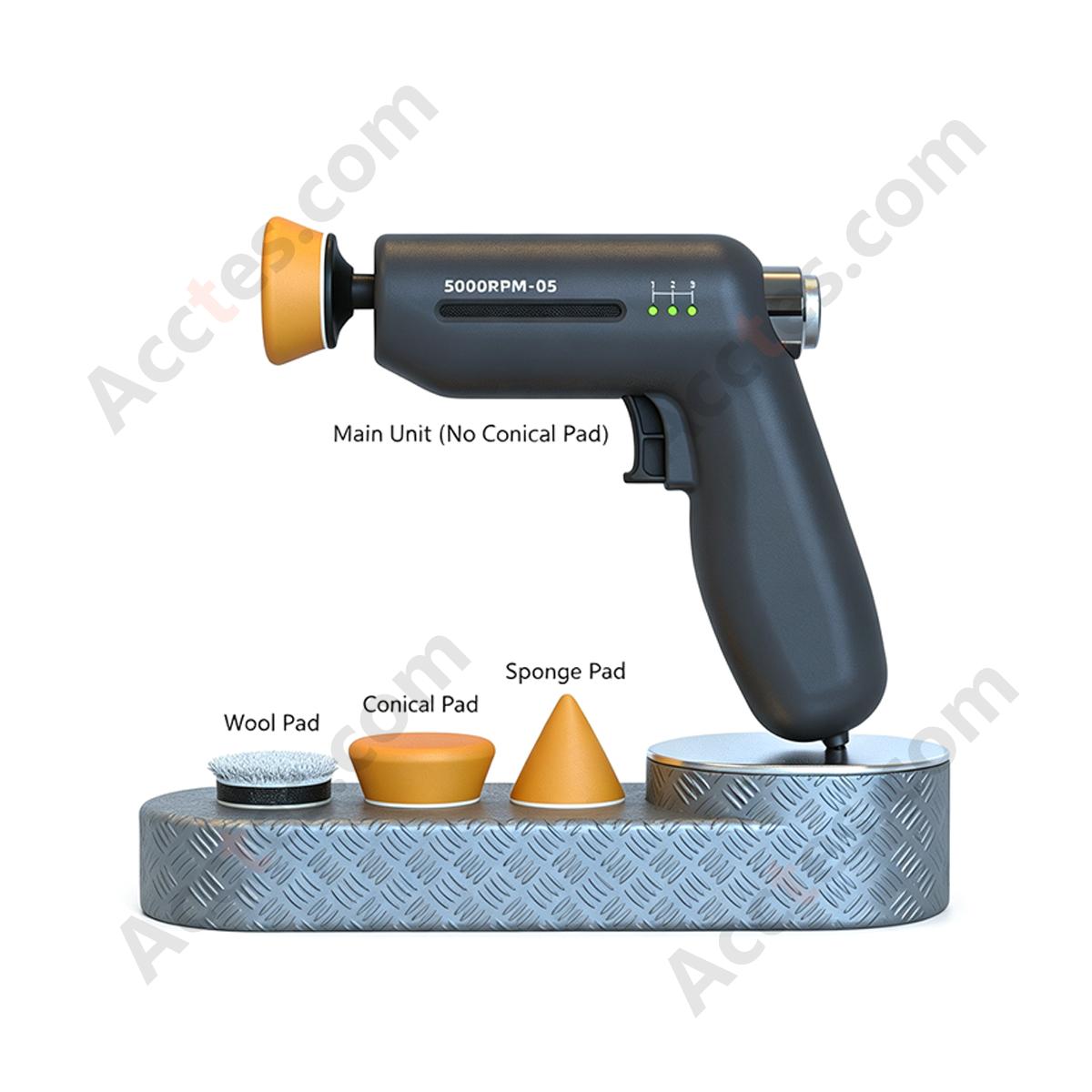 5th Gen Deluxe Car Polisher Machine With Polishing Compound Paint Scratch Repair Tool