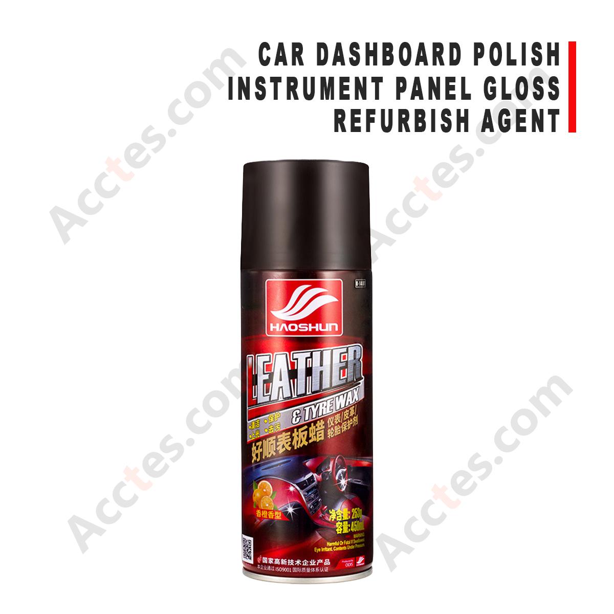 Car Dashboard Polish Agent Instrument Panel Gloss Restorer For Interior Plastic Care