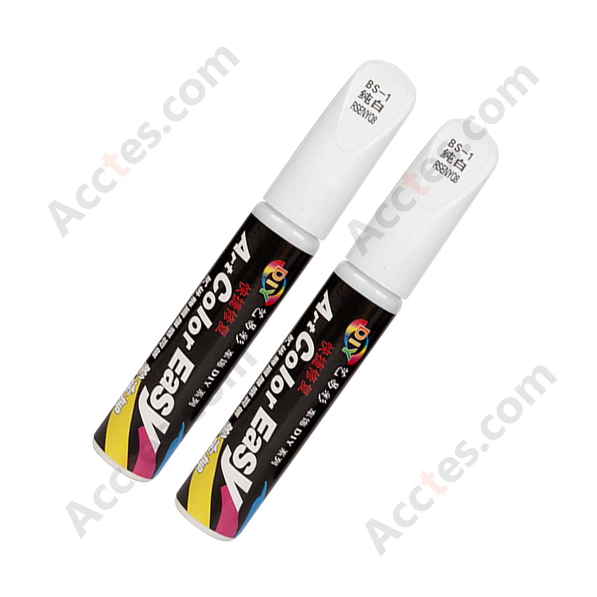 White Car Touch Up Paint Pen Auto Body Scratch Chip Repair DIY Paint Restorer Pen