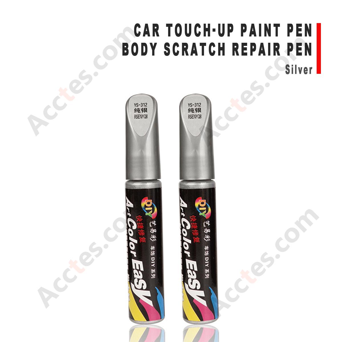 Silver Car Touch Up Paint Pen Auto Body Scratch Chip Repair DIY Paint Restoration Tool