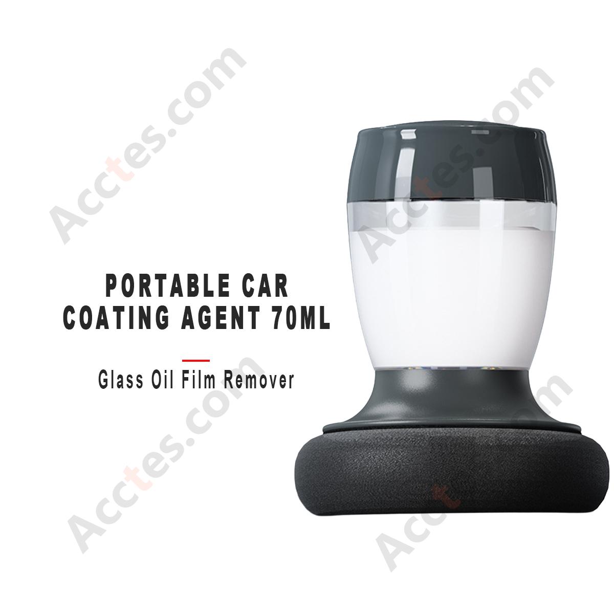 70ML Portable Car Coating Agent With Oil Film Remover For Car Paint & Glass Care