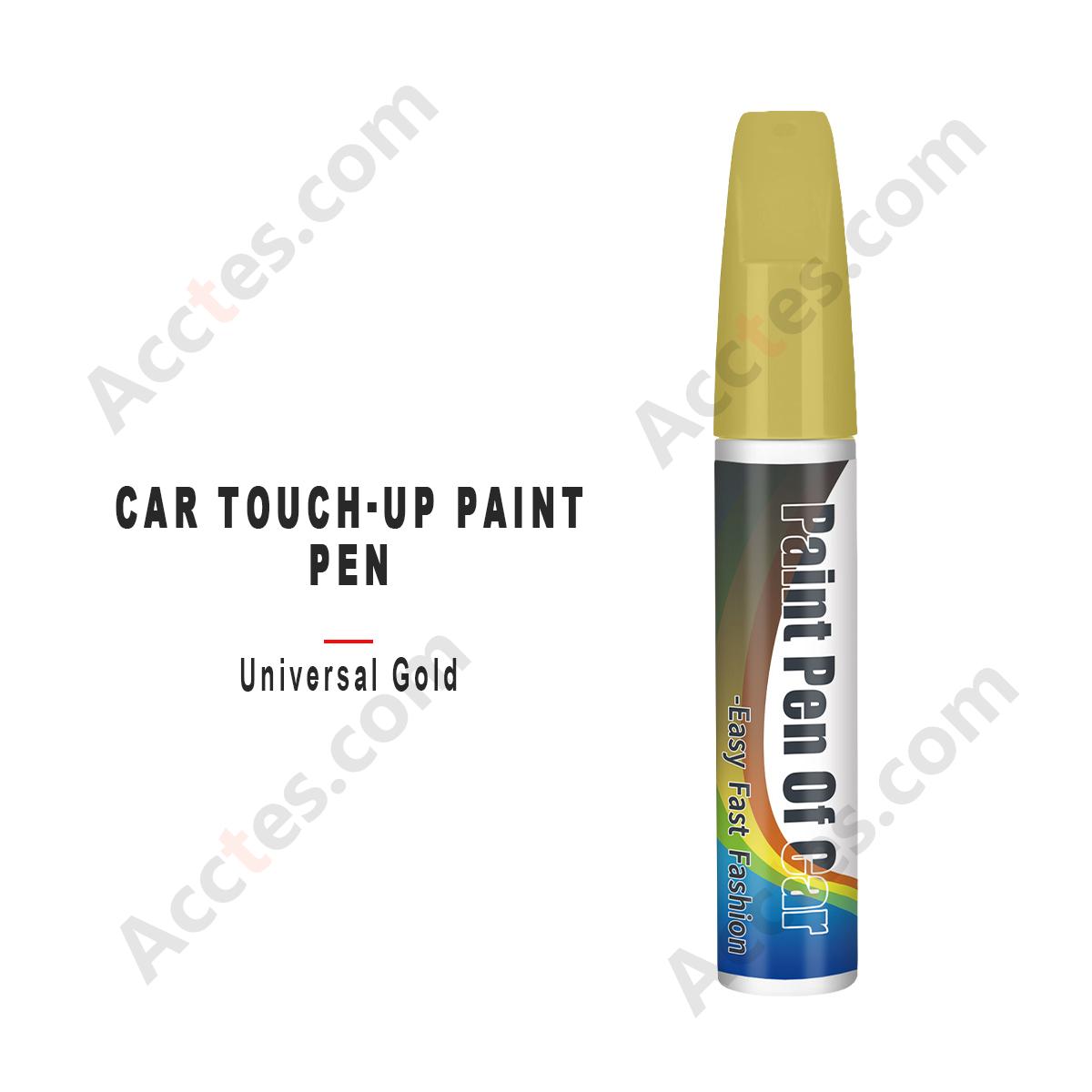 Universal Gold Car Touch Up Paint Pen Auto Body Scratch Chip Repair DIY Paint Restoration