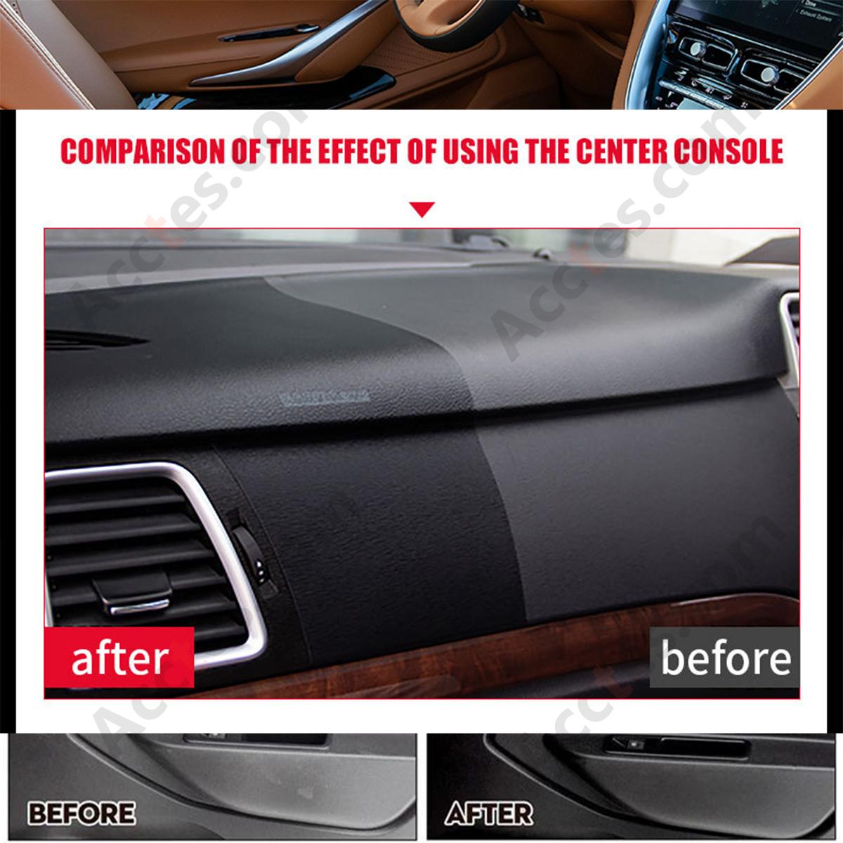 Black Car Special Interior Refurbish Agent For Plastic Rubber Parts Fading Restoration