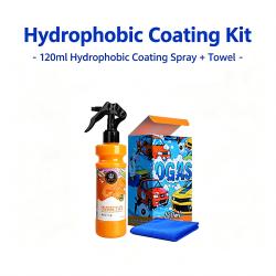 120ML 2‑In‑1 Water‑Beading Car Paint Coating Kit