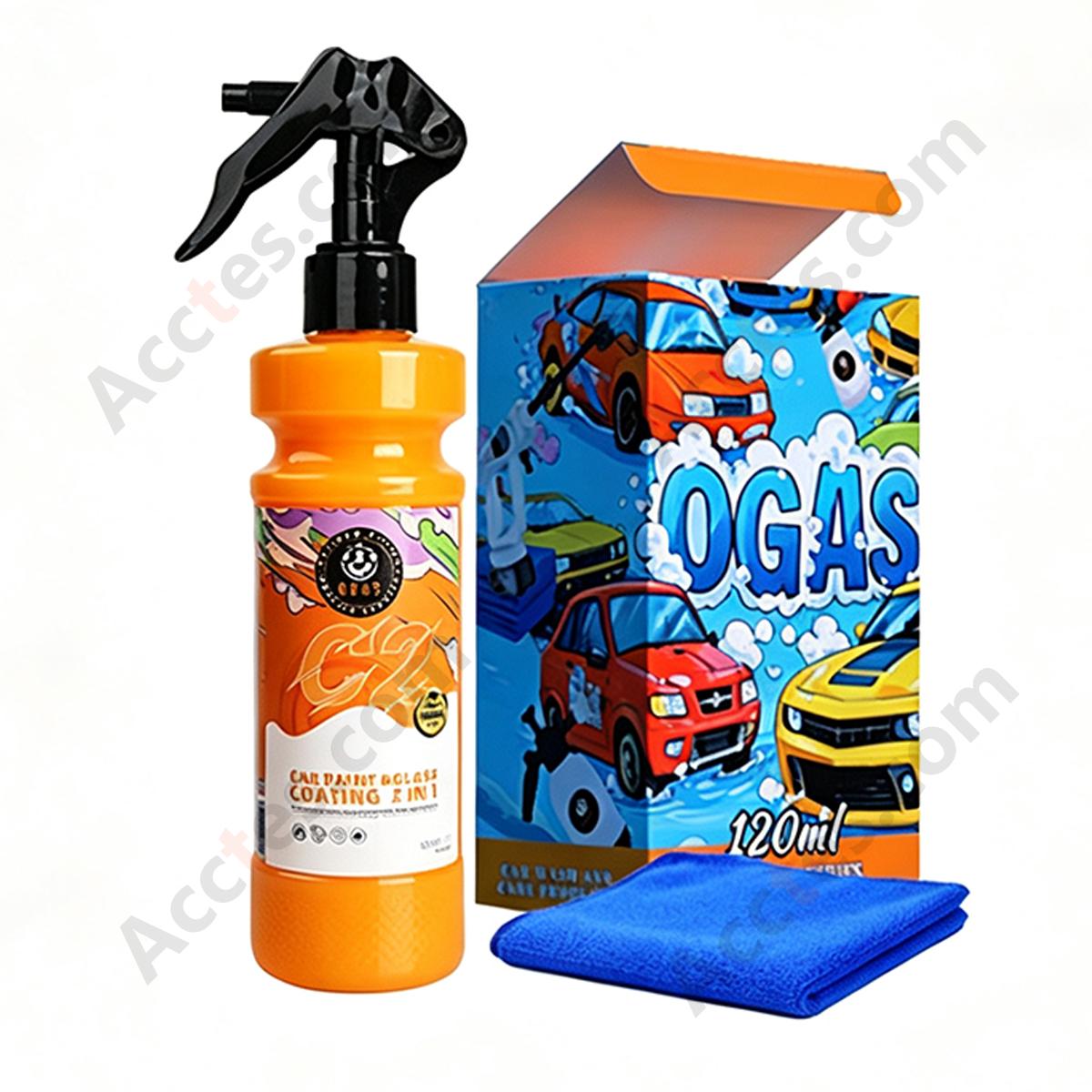 120ML 2‑In‑1 Water‑Beading Car Paint Coating Kit