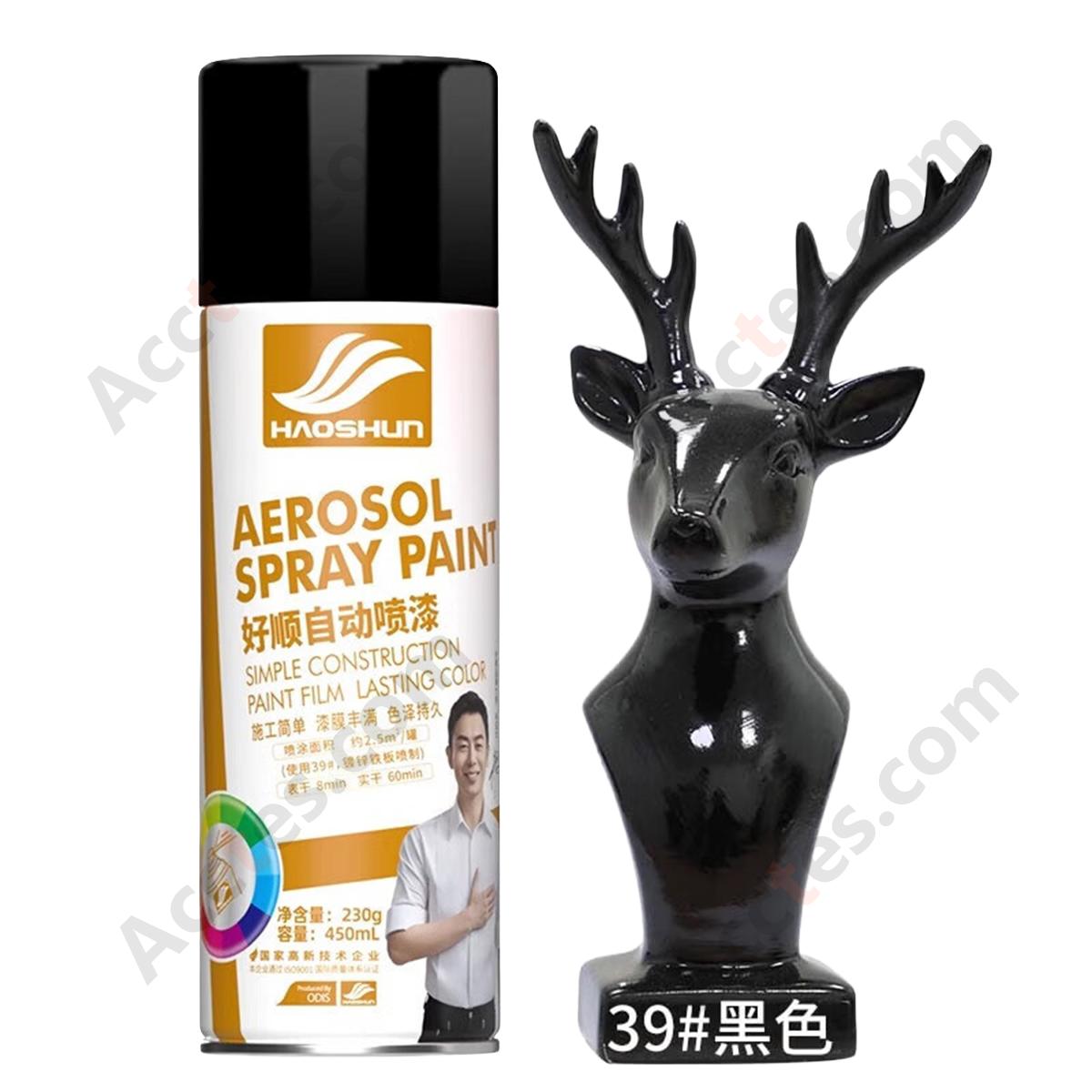 450ML Black Metallic Color Change Spray Paint Anti Rust For Vehicle Surface