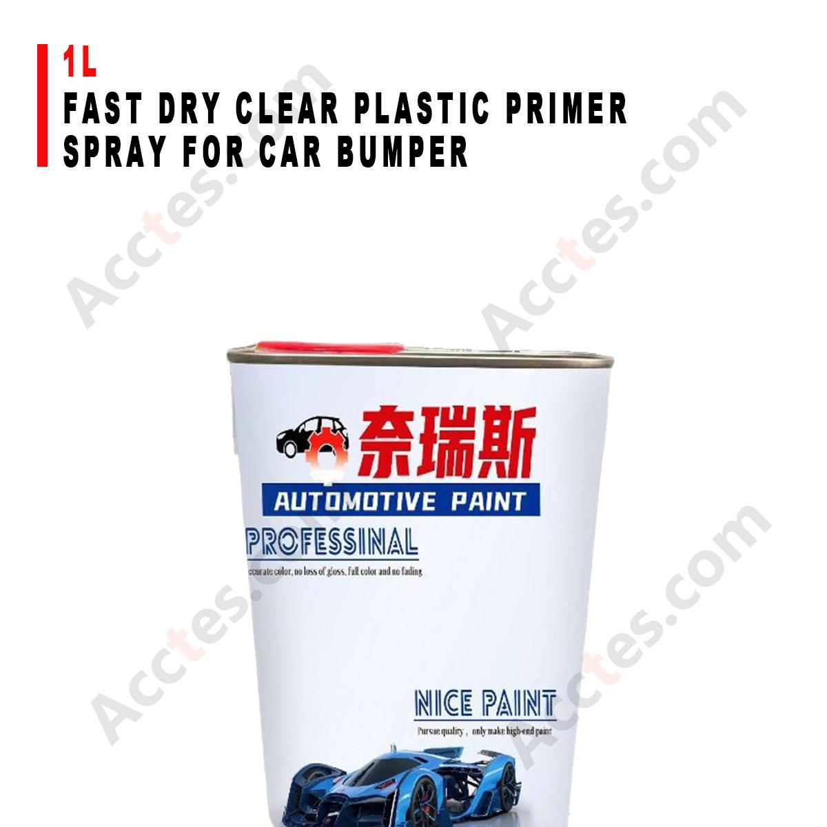 1L Fast Drying Clear Plastic Base Primer For Auto Bumper
