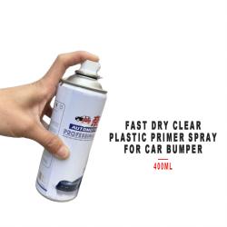 400ML Fast Drying Clear Plastic Base Primer For Auto Bumper Parts