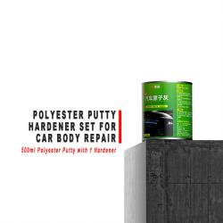 500ML Auto Body Filler Putty With One Hardener For Car Surface Repair