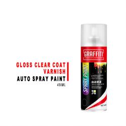 450ML Gloss Clear Varnish Spray For Car Paint Surface Protection
