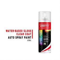 450ML Water Based Gloss Clear Varnish Spray For Car Paint Surface