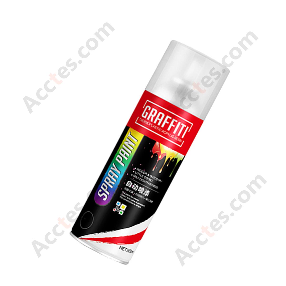450ML Water Based Gloss Clear Varnish Spray For Car Paint Surface