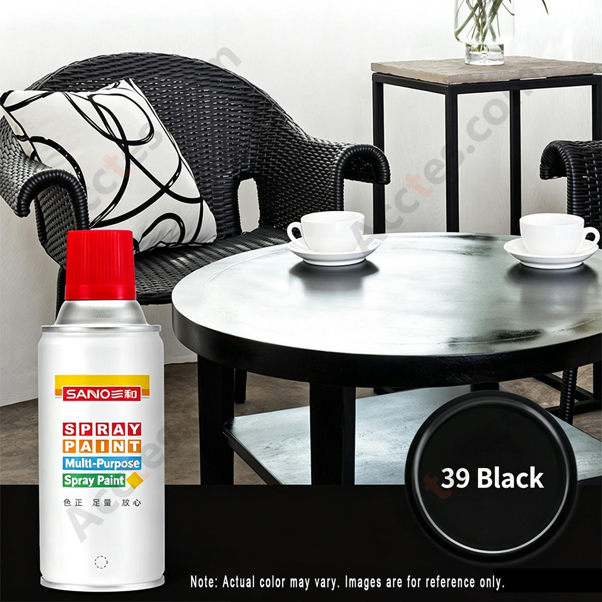 Black Odor‑less Spray Paint For Car Wheel Hub Scratch Repair