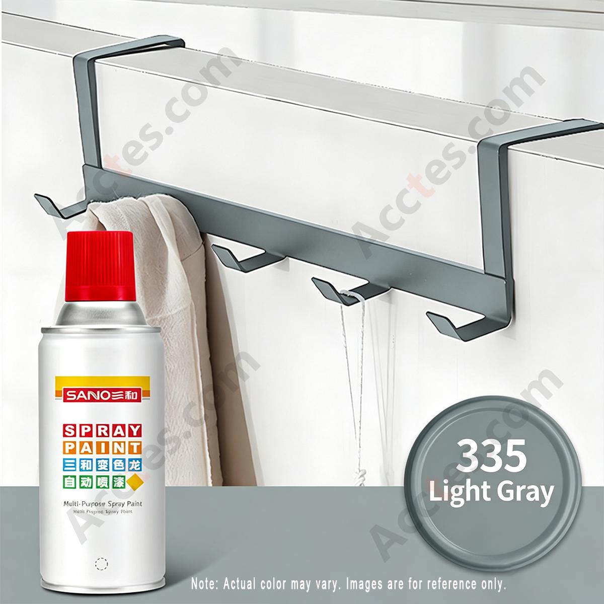 Light‑Gray Metallic Oil‑Based Spray Paint For Car Wheel Scratch Touch‑Up