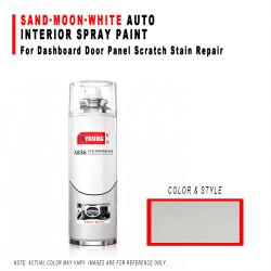 Sand‑Moon‑White Interior Refinish Spray Paint For Car Dashboard Door Panel Scratch Repair
