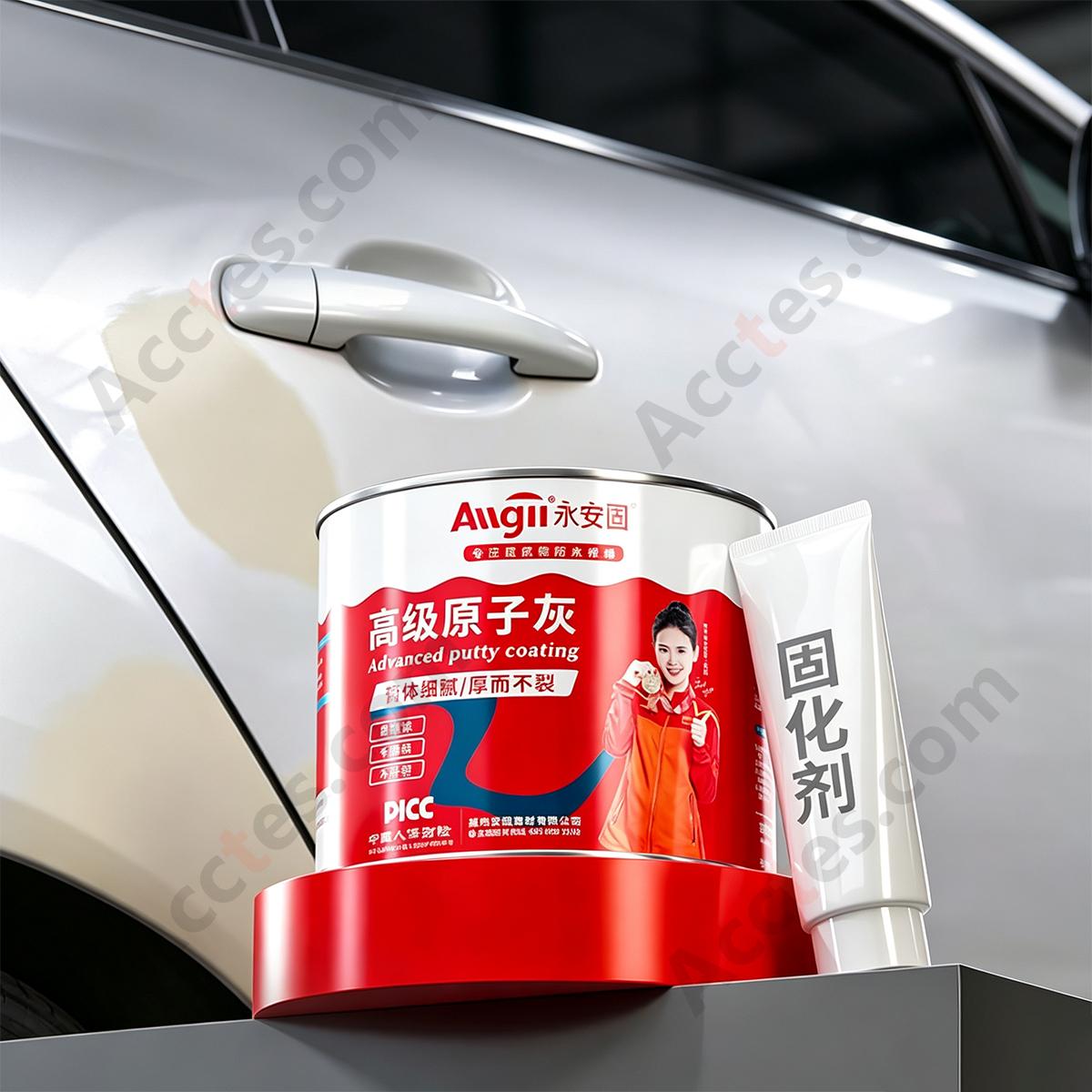 1000g Fast‑Dry Body Filler Putty For Automotive Sheet‑Metal Dent Repair