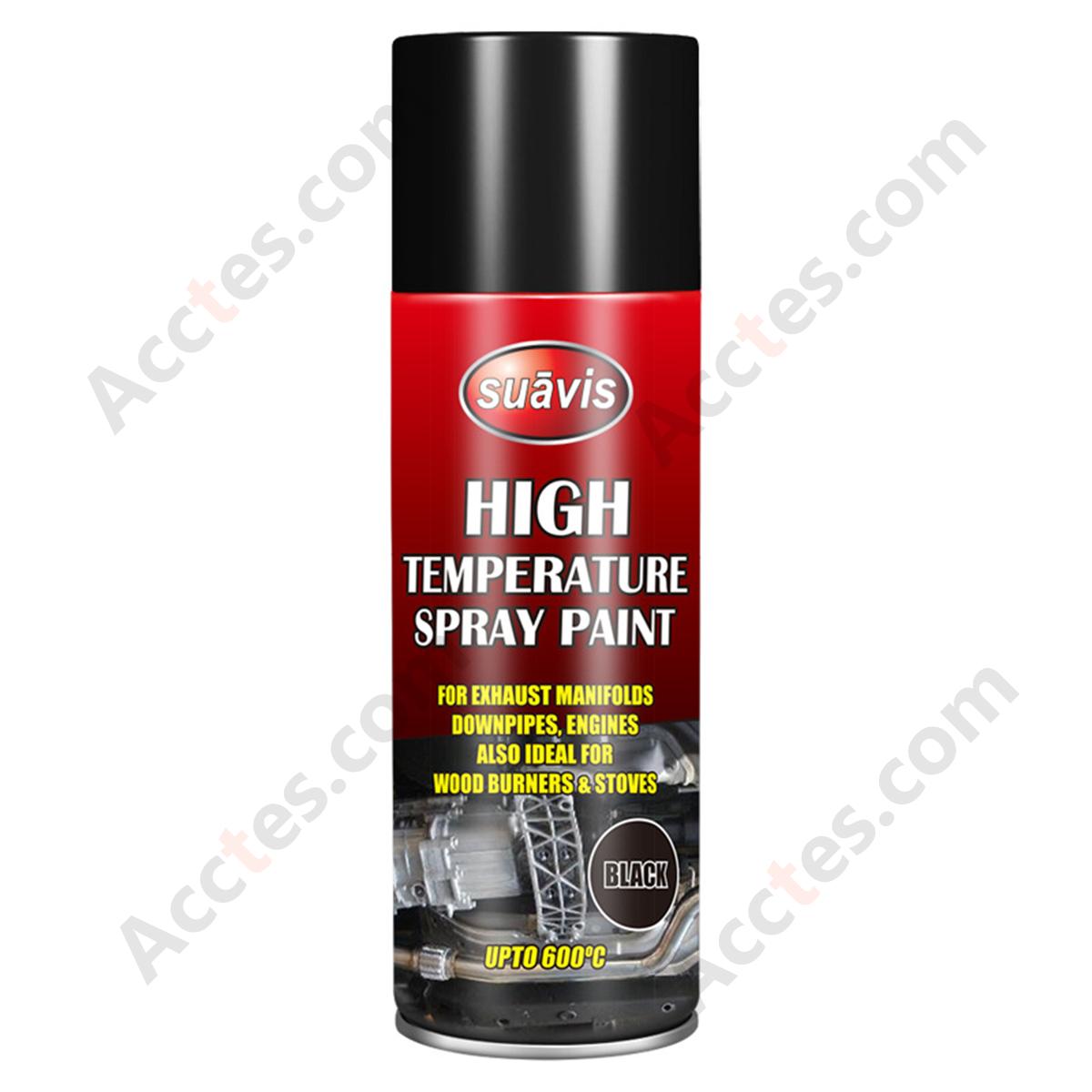 450ml Matte Black Heat Resistant Anti-Rust Spray Paint For Auto Motorcycle Exhaust