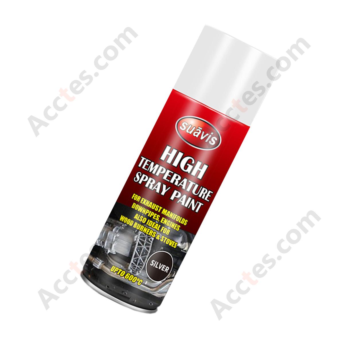 450ml Silver Heat Resistant Anti-Rust Spray Paint For Auto Motorcycle Exhaust