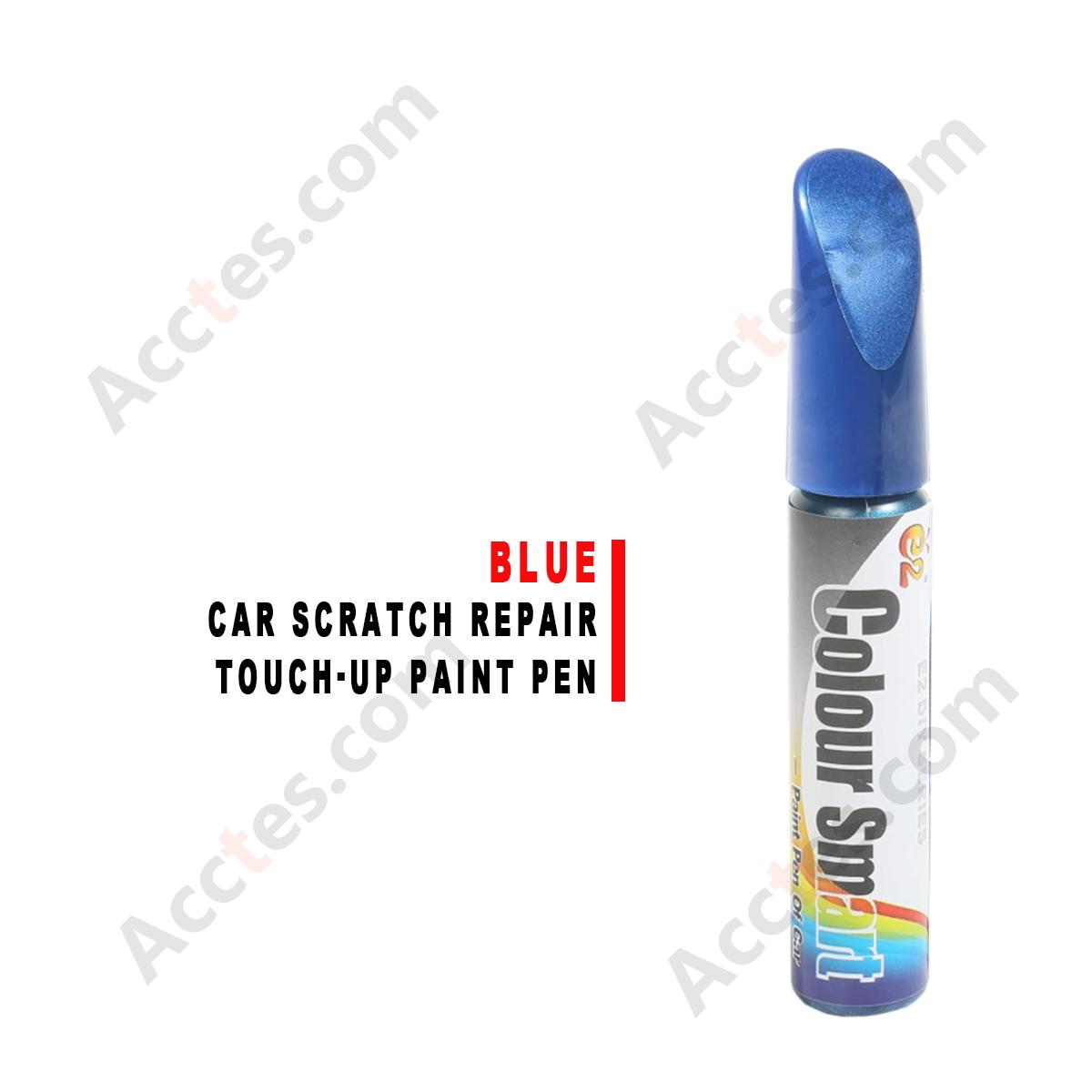 Blue Auto Touch-Up Paint Pen For Car Scratch Repair