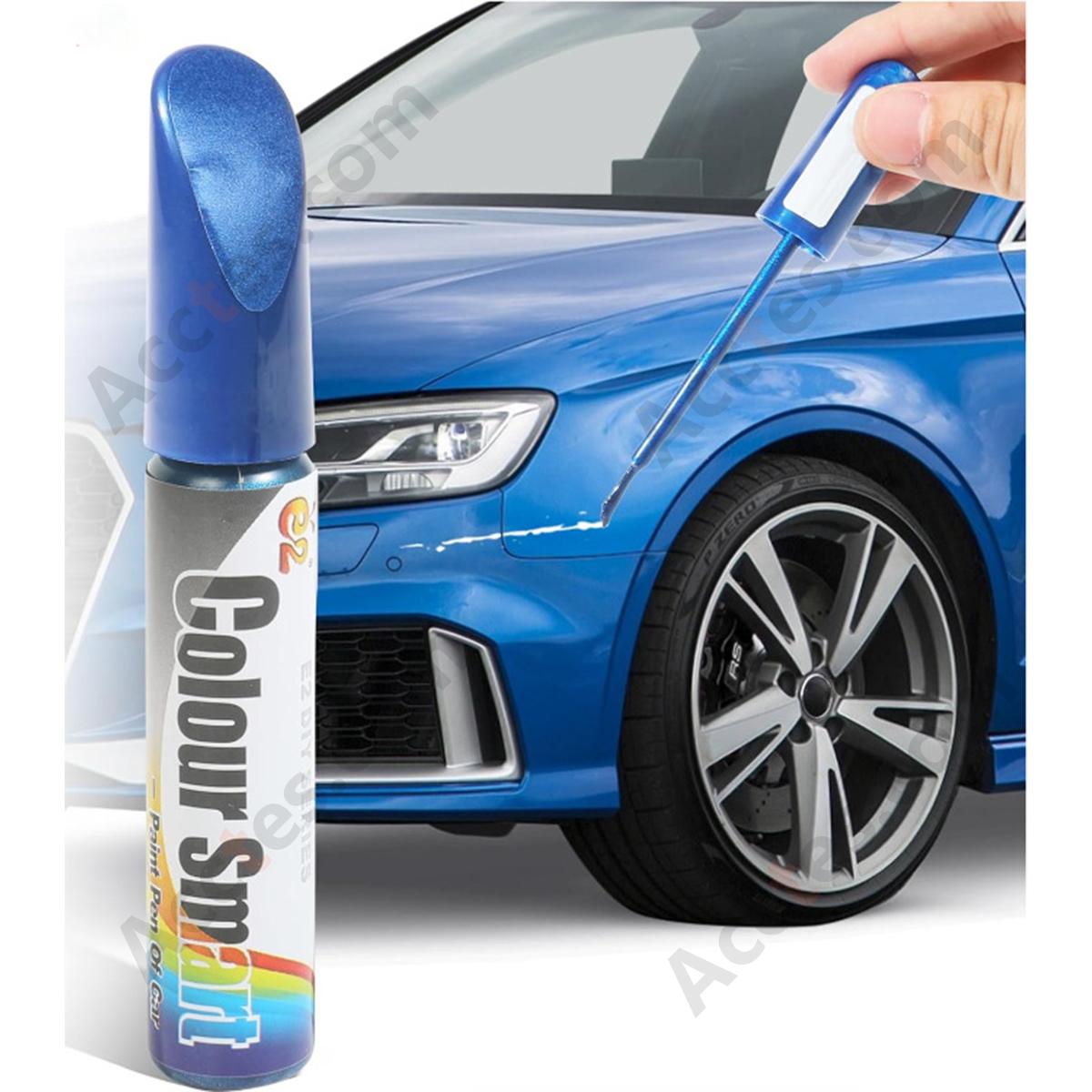 Blue Auto Touch-Up Paint Pen For Car Scratch Repair