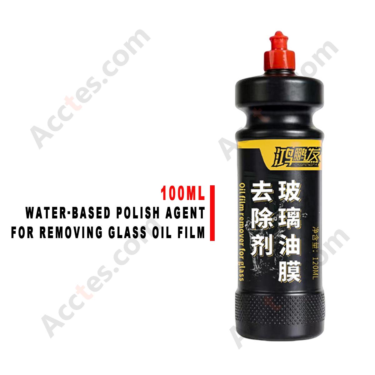 100ml Water‑based Polish Agent For Removing Glass Oil Film