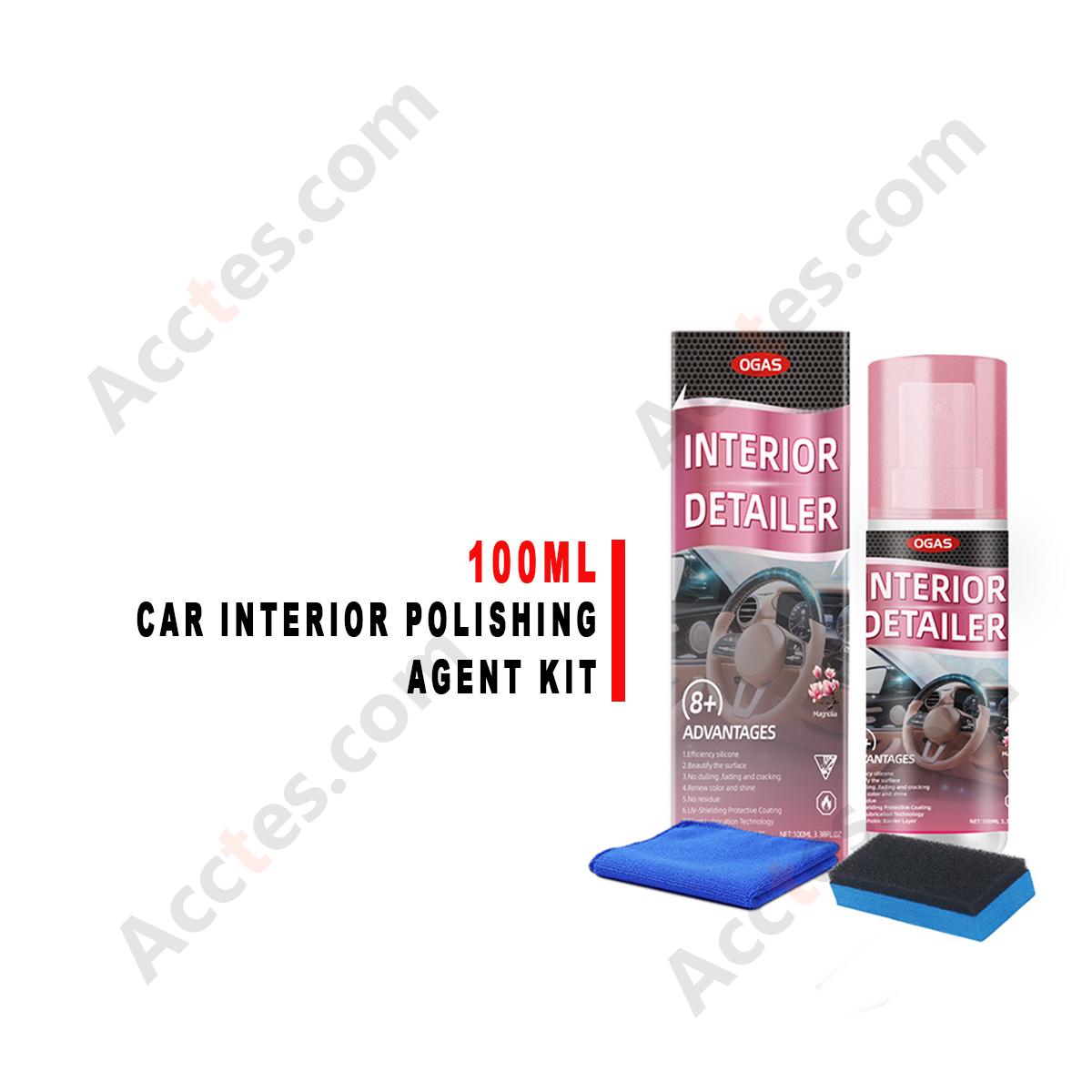 100ml Car Interior Polishing Agent Kit