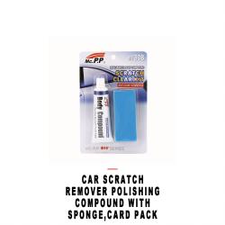 Scratch Repair Compound With Sponge Card Package