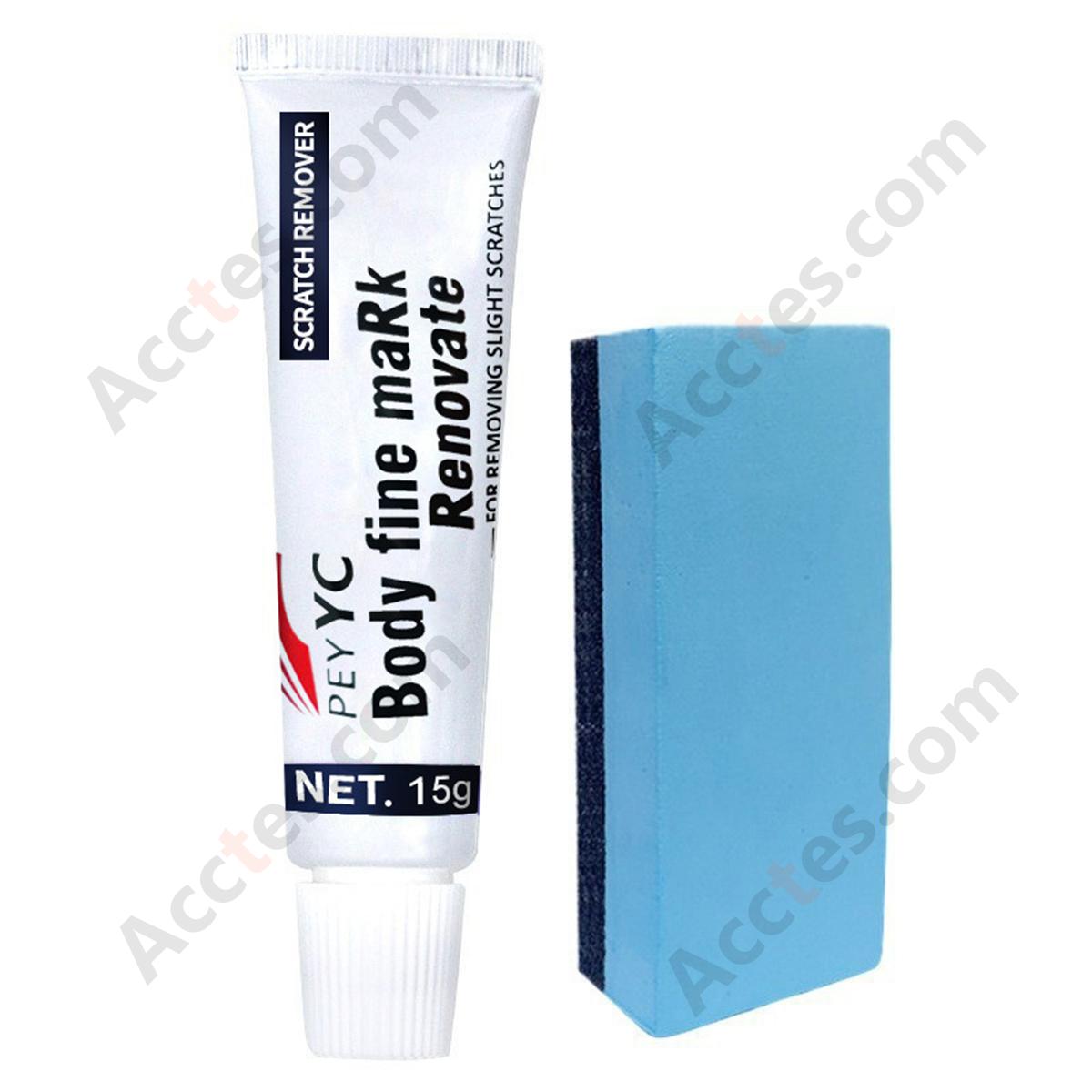 Scratch Repair Compound With Sponge Card Package
